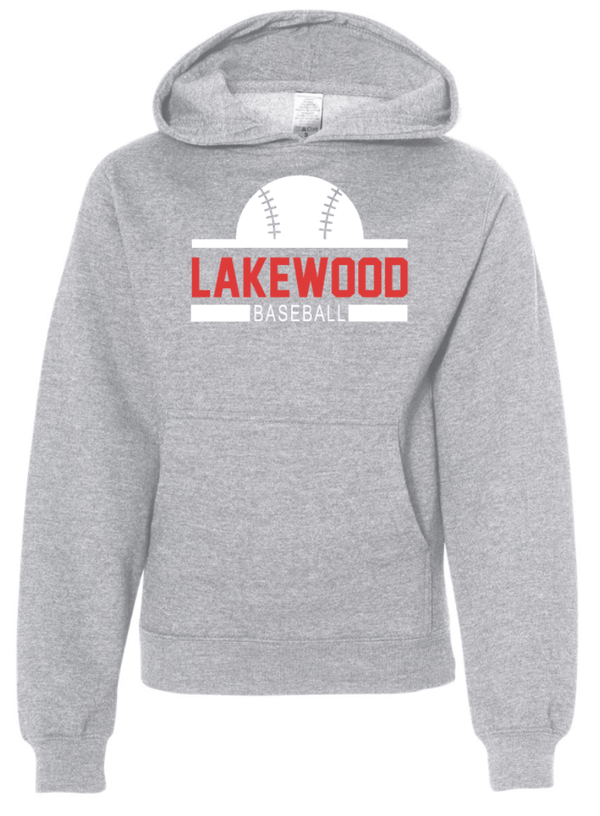 Custom Apparel - Screen Printing - Lakewood Baseball – Unisex Hoodie - Lakewood Baseball & Softball 2023