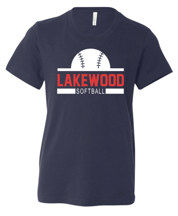 Custom Apparel - Screen Printing - Lakewood Softball – Unisex T-shirt - Lakewood Baseball & Softball 2023