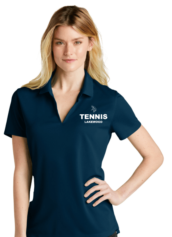 Custom Apparel - Screen Printing - Lakewood Tennis – Nike - Ladies Dri - FIT Micro Pique 2.0 Polo - Lakewood Tennis 2023