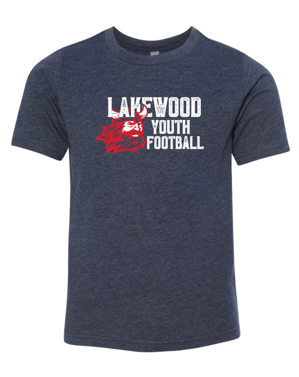Custom Apparel - Screen Printing - Lakewood Youth Football - Cotton Polyester Blend T-Shirt - Lakewood Youth Football