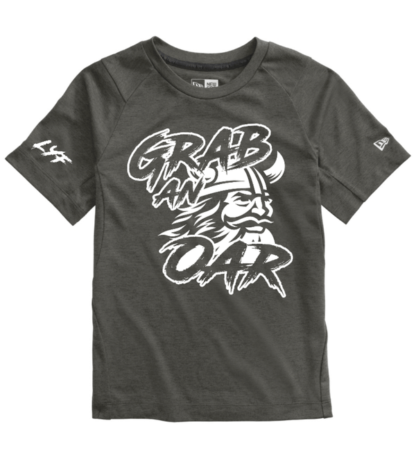 Custom Apparel - Screen Printing - Lakewood Youth Football - Grab an Oar - Performance Moisture Wicking T-Shirt - Lakewood Youth Football