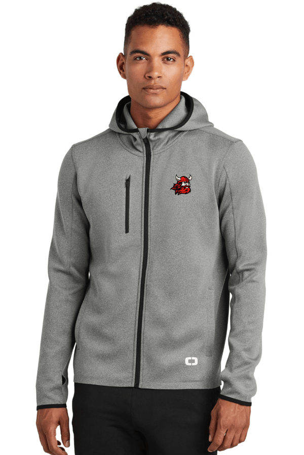 Custom Apparel - Screen Printing - Lakewood Youth Football - OGIO Grey Premium Jacket - Lakewood Youth Football