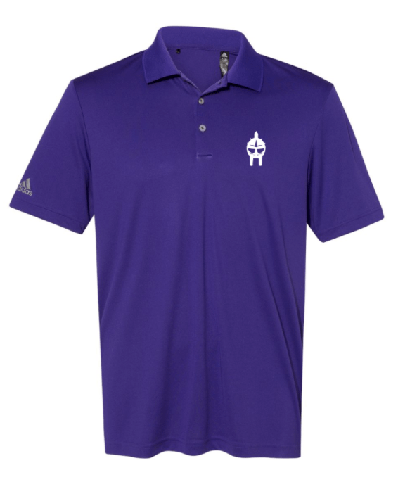 Custom Apparel - Screen Printing - Lansing Gladiators - Embroidered Adidas Unisex Polo - Lansing Gladiators