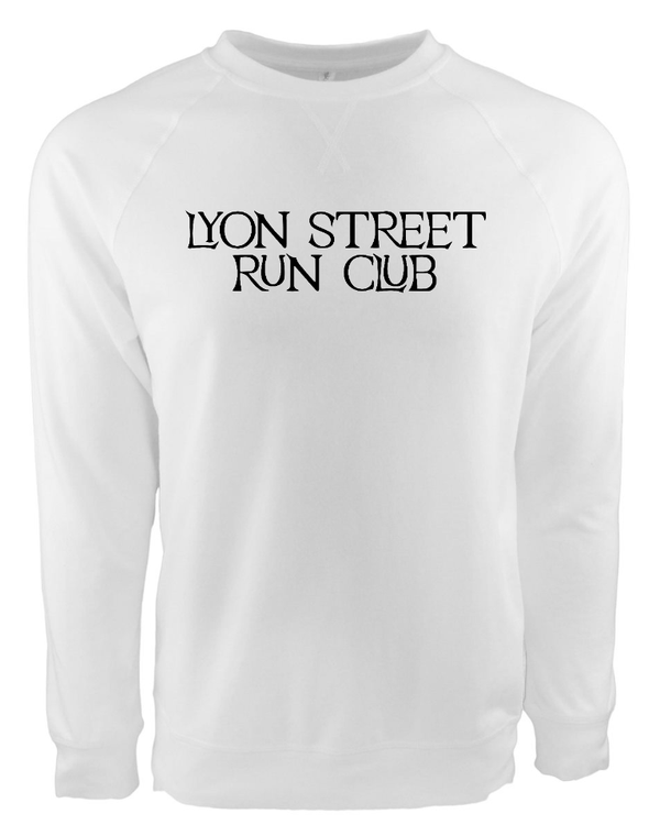 Custom Apparel - Screen Printing - Lyons Street Run Club - Unisex Crewneck - Lyons Street Run Club