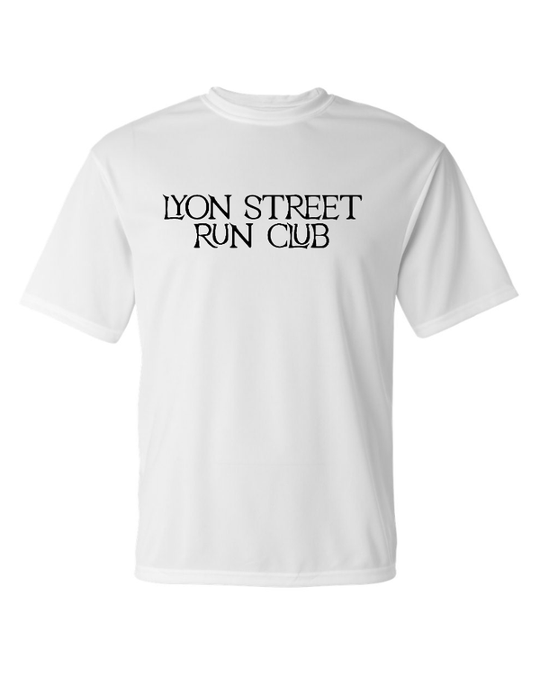 Custom Apparel - Screen Printing - Lyons Street Run Club - Unisex Performance T-Shirt - Lyons Street Run Club