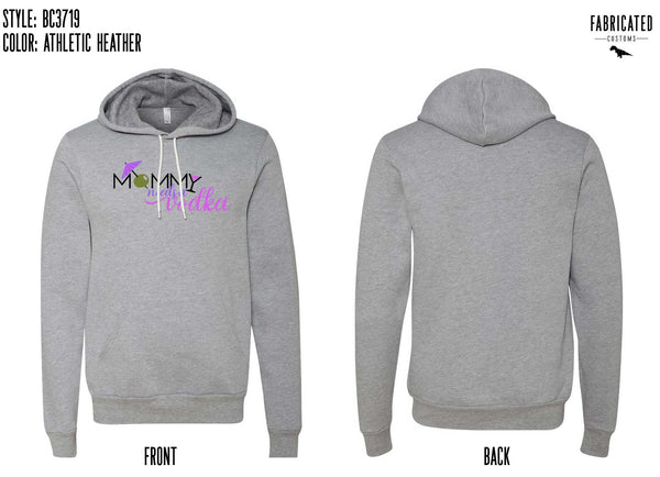 Custom Apparel - Screen Printing - Mommy Needs A Vodka - Hoodie Full Color - Mommy vodka