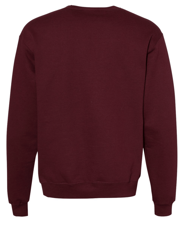 Custom Apparel - Screen Printing - OHS Girls Basketball - Champion Maroon Unisex Adult Sweatshirt - Okemos Girls Basketball