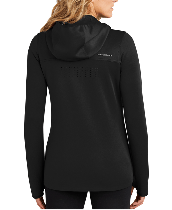 Custom Apparel - Screen Printing - OHS Girls Basketball - OGIO Women's Adult Performance Zip Up Hoodie - Okemos Girls Basketball