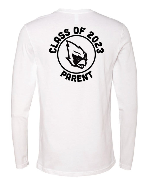 Custom Apparel - Screen Printing - Portland High School 2023 Parent Long Sleeve - Portland High School Class Shirt