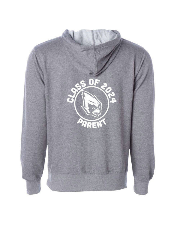 Custom Apparel - Screen Printing - Portland High School 2024 Parent Hoodie - Portland High School Class Shirt