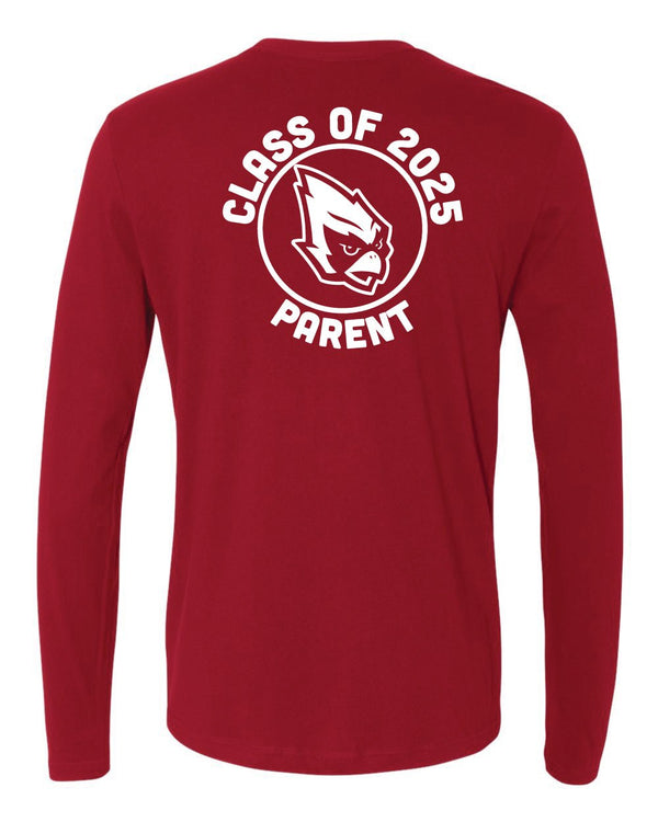 Custom Apparel - Screen Printing - Portland High School 2025 Parent Long Sleeve - Portland High School Class Shirt