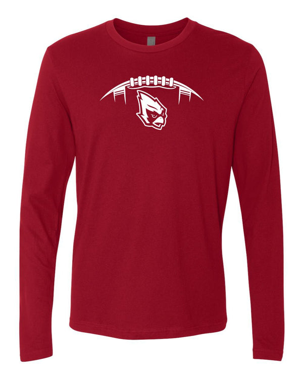 Custom Apparel - Screen Printing - Portland Junior Raiders Football V2 - Unisex Long Sleeve TShirt - Portland Middle School