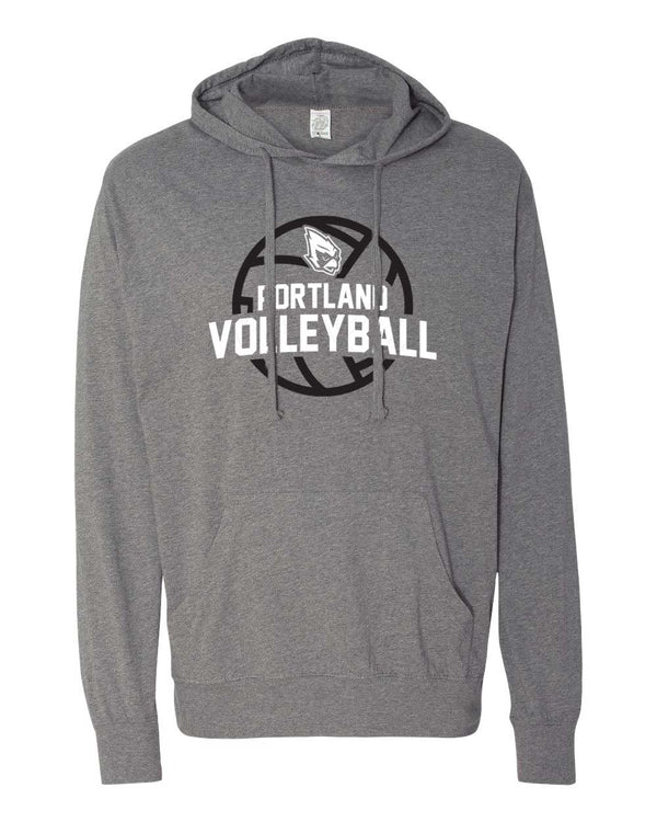 Custom Apparel - Screen Printing - Portland Volleyball - Lightweight Pullover - Portland Volleyball