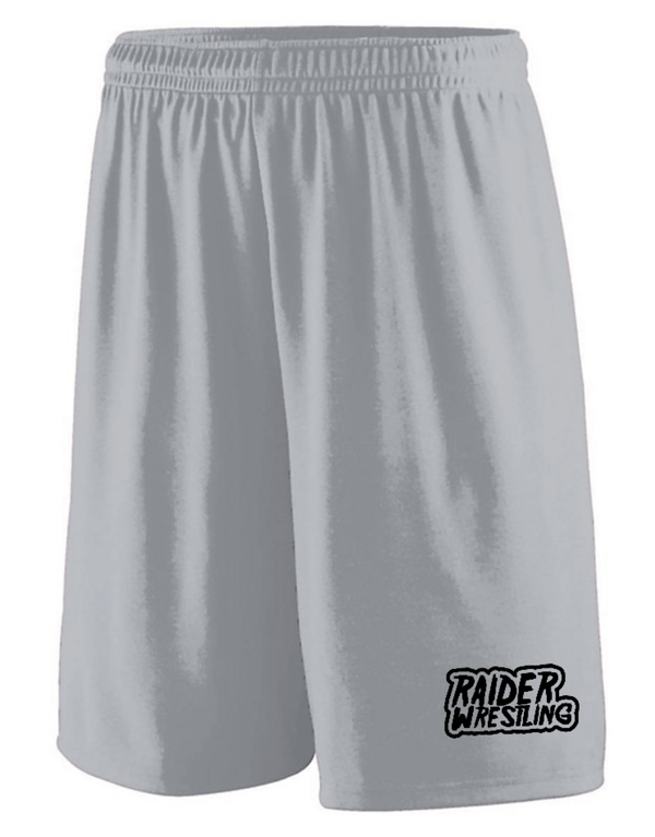 Custom Apparel - Screen Printing - Raider Wrestling MS - Training Shorts - Raider Wrestling MS