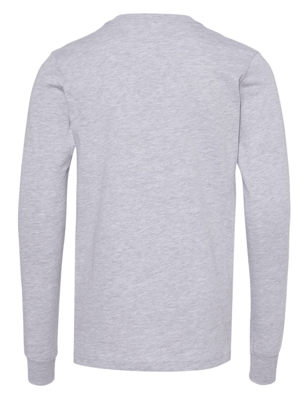 Custom Apparel - Screen Printing - Raider Wrestling MS - Youth Long Sleeve Unisex T-Shirt - Raider Wrestling MS