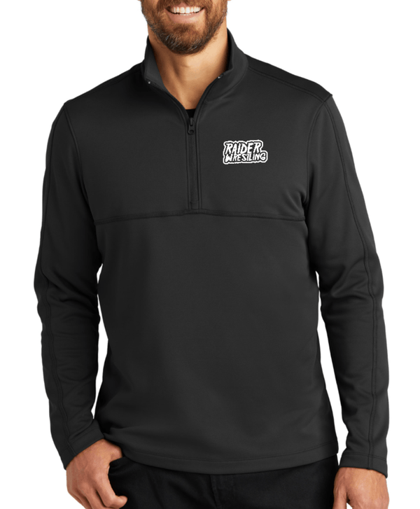 Custom Apparel - Screen Printing - Raider Wrestling - Unisex 3/4 Zip - Embroidered - Raider Wrestling Winter 2022