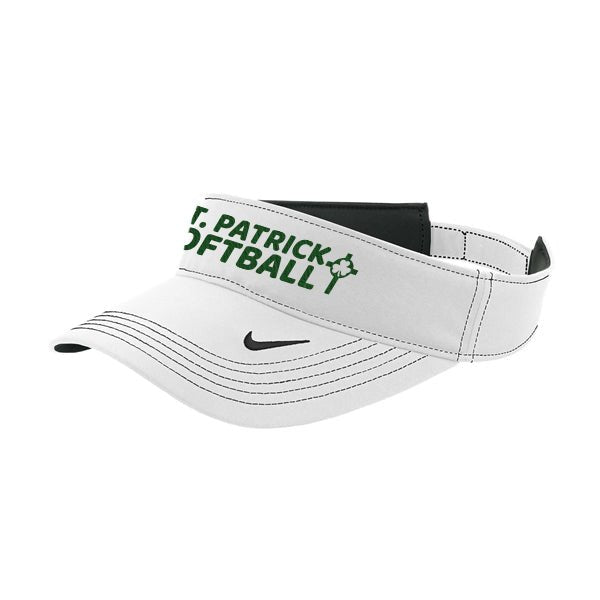 Custom Apparel - Screen Printing - St. Patrick Softball Nike Visor - St. Patrick Softball