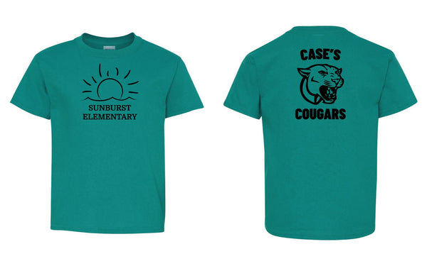 Custom Apparel - Screen Printing - Sunburst Elementary - Case's Cougars - Sunburst Classes