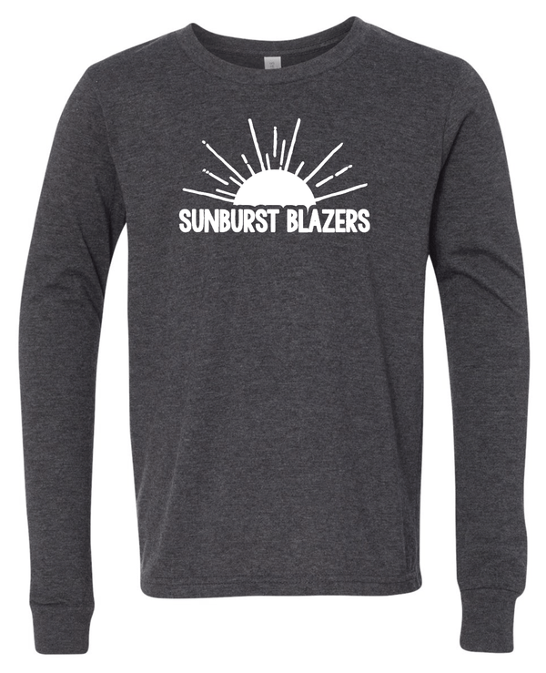 Custom Apparel - Screen Printing - Sunburst Elementary - Long Sleeve TShirt - Sunburst Elementary