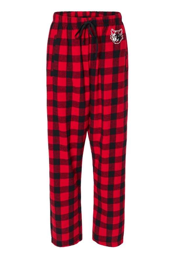 Custom Apparel - Screen Printing - Wolves Christmas PJs - bottoms - Wolves Christmas 2022