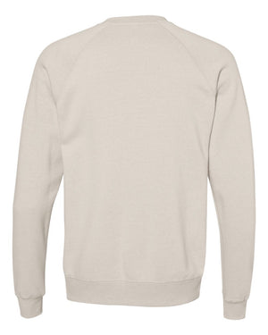 Okemos Woof Pack Crewneck Stone Heather back view