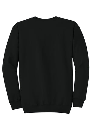 Community Education Apparel Crewneck Jet Black back view