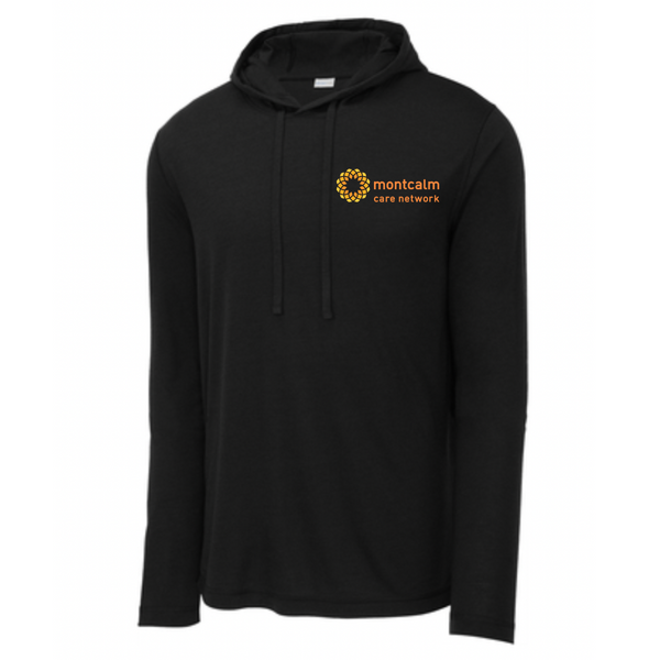 Montcalm Care Network- Unisex Wicking Long Sleeve Hoodie