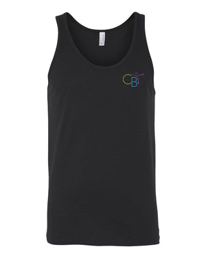 Children's Ballet Theatre Tank Top Black front view