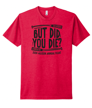 Custom Apparel - Screen Printing - 2024 Allison Annual Float Unisex T-shirt - Allison Annual Float - 15479