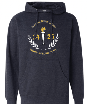 Custom Apparel - Screen Printing - 2024 NHS Shirts - Adult Midweight Hooded Sweatshirt - 2024 NHS Shirts - 16742