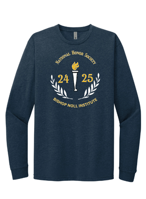 Custom Apparel - Screen Printing - 2024 NHS Shirts - Adult Unisex Long Sleeve T-Shirt - 2024 NHS Shirts - 16742