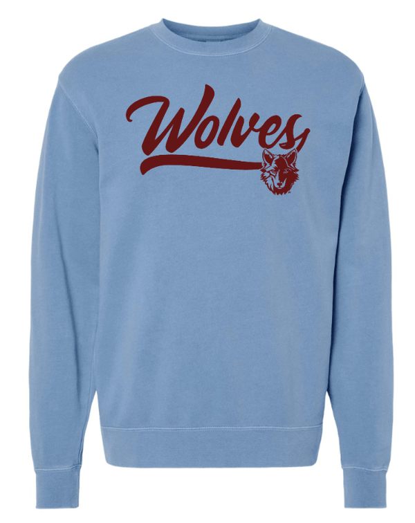 Custom Apparel - Screen Printing - 2024 Spring Staff Order - Adult Unisex Midweight Crewneck Sweatshirt - 2024 Spring Staff Order - 15646