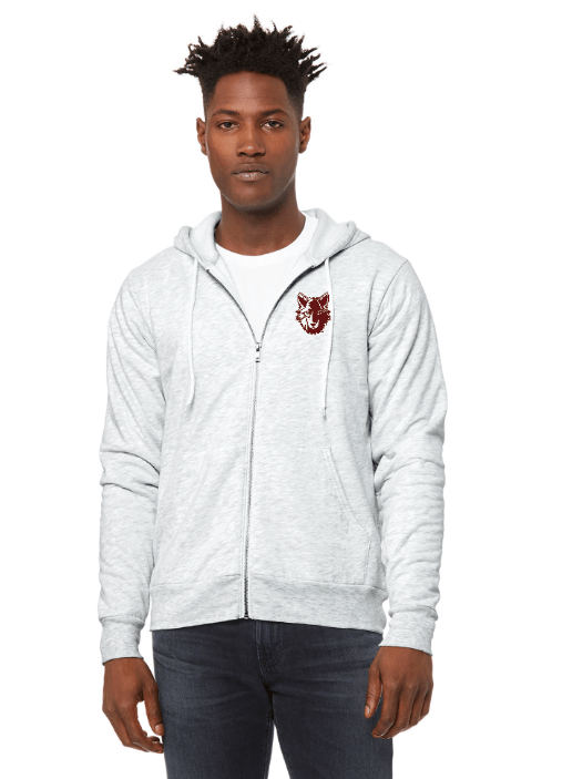 Custom Apparel - Screen Printing - 2024 Spring Staff Order - Unisex Full Zip Hooded Sweatshirt - 2024 Spring Staff Order - 15646