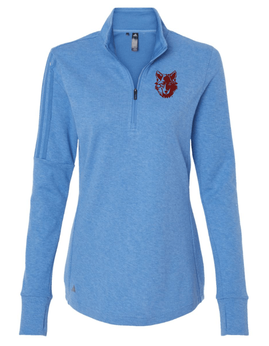 Custom Apparel - Screen Printing - 2024 Spring Staff Order - Women's Adidas Quarter - Zip Sweater - 2024 Spring Staff Order - 15646