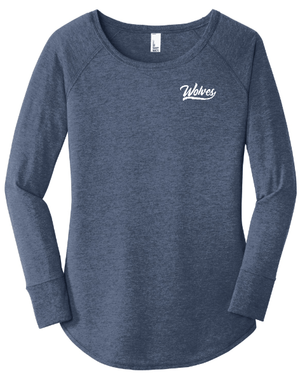 Custom Apparel - Screen Printing - 2024 Spring Staff Order - Women's Long Sleeve Tunic Tee - 2024 Spring Staff Order - 15646