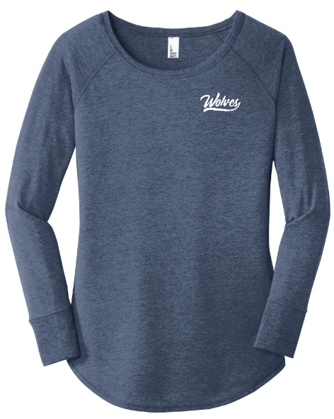 Custom Apparel - Screen Printing - 2024 Spring Staff Order - Women's Long Sleeve Tunic Tee - 2024 Spring Staff Order - 15646