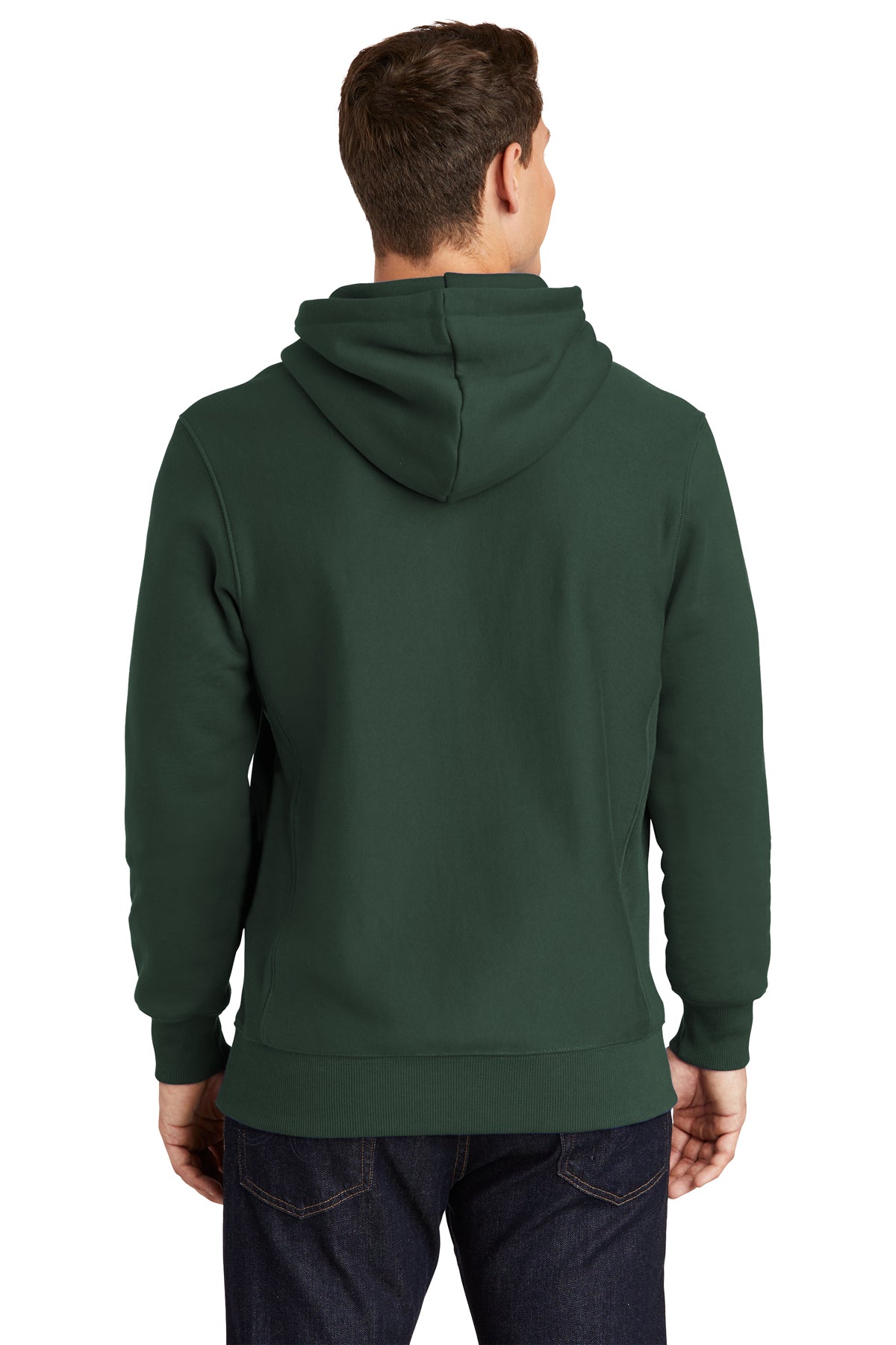 MSU Health Team Embroidered Forest Green Hoodie Fabricated Customs