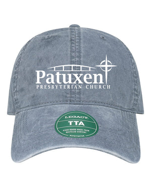 Patuxent Presbyterian Church Headwear Slate Blue front view