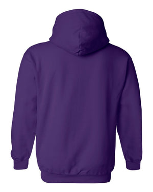 Ashland University Lacrosse Hoodie Purple back view