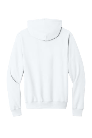Community Education Apparel Hoodie White back view