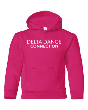 Delta Dance Connection - General Hoodie Heliconia front view