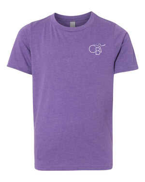 Children's Ballet Theatre T-Shirt Purple Rush front view