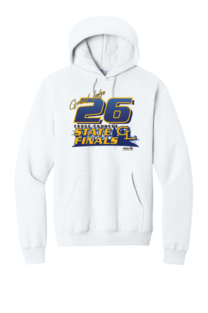 GL Cross Country Finalists Hoodie White front view