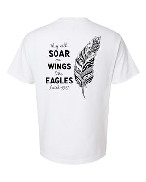 NCCS Senior Shirts T-Shirt White back view