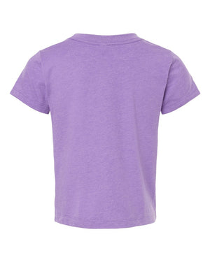 Delta Dance Connection - General T-Shirt Heather Team Purple back view