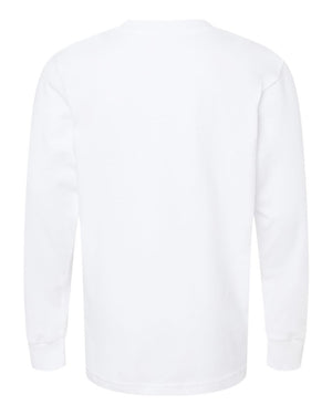 Cornell "Corn Chip" T-Shirts Long Sleeve White back view
