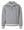 Okemos Woof Pack Quarter Zip Athletic Heather/ Vanilla front view