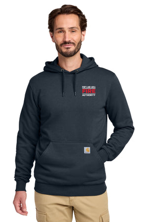 Portland Fire Department Hoodie New Navy front view