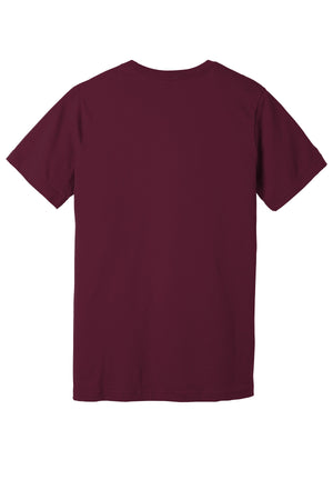 Okemos Fall Staff Shop T-Shirt Maroon back view