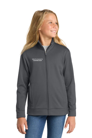 Delta Dance Connection - Company Jacket Dark Smoke Grey front view